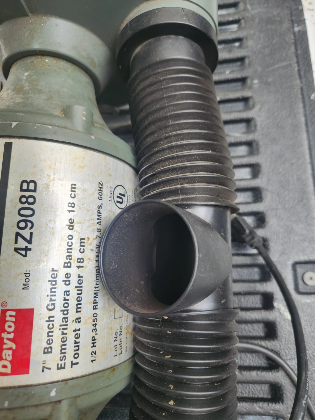 Dayton 4Z908B 7" Bench Grinder - photo 3