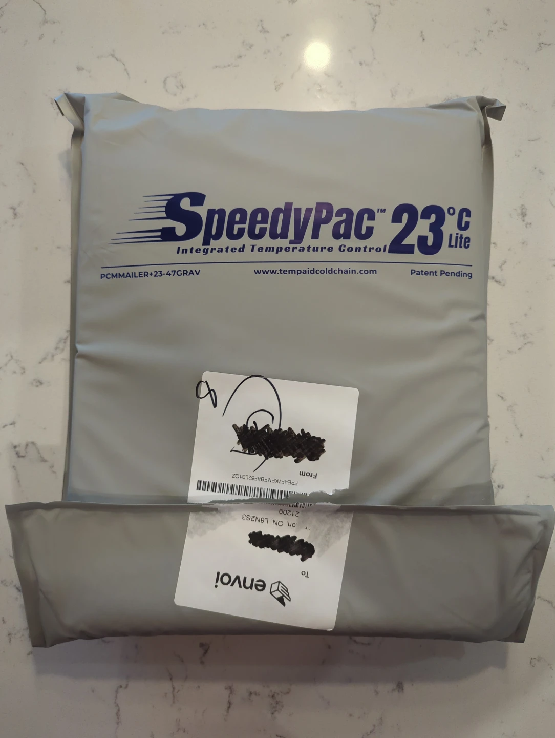SpeedyPac 23°C Lite Integrated Temperature Control Mailer