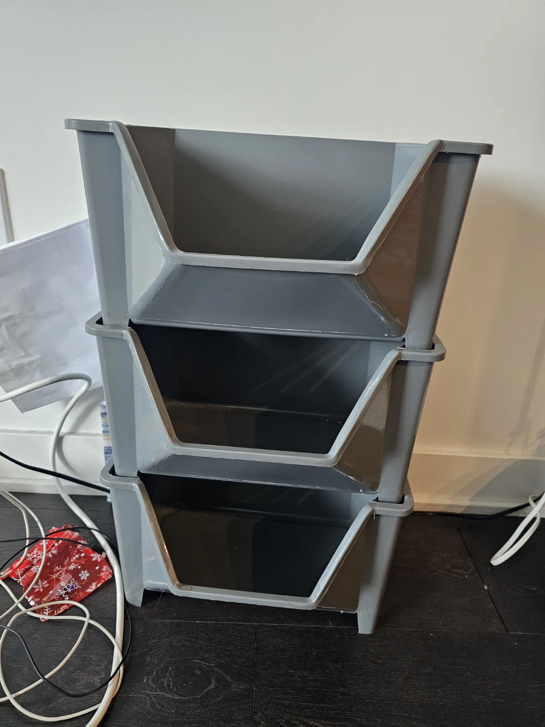 Gracious Living 13-1/2 X 9-1/2 X 7-3/4 IN. Stacking Bin - photo 3