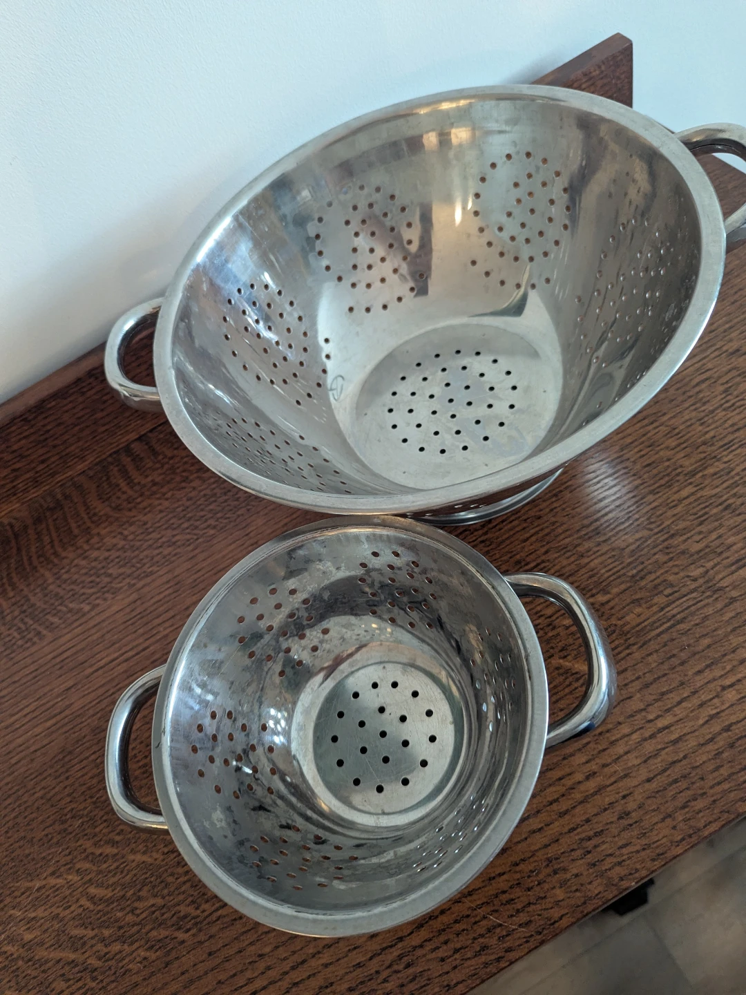 Stainless Steel Colander Set - photo 2