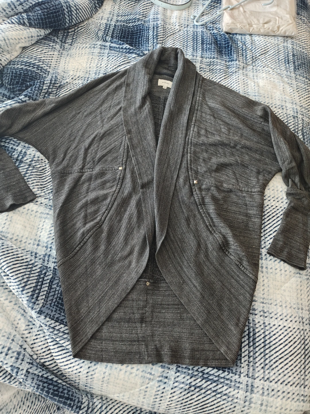 Wilfred by Aritzia Grey Cardigan - photo 2