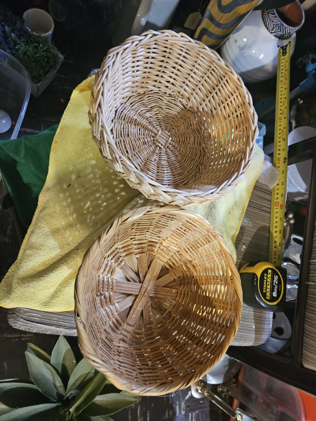 Set of 2 Wicker Baskets - photo 2