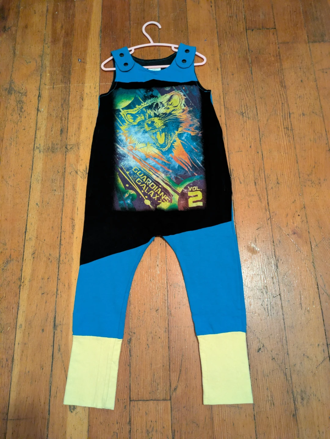 One of a Kind Guardians of the Galaxy Rocket Raccoon Romper