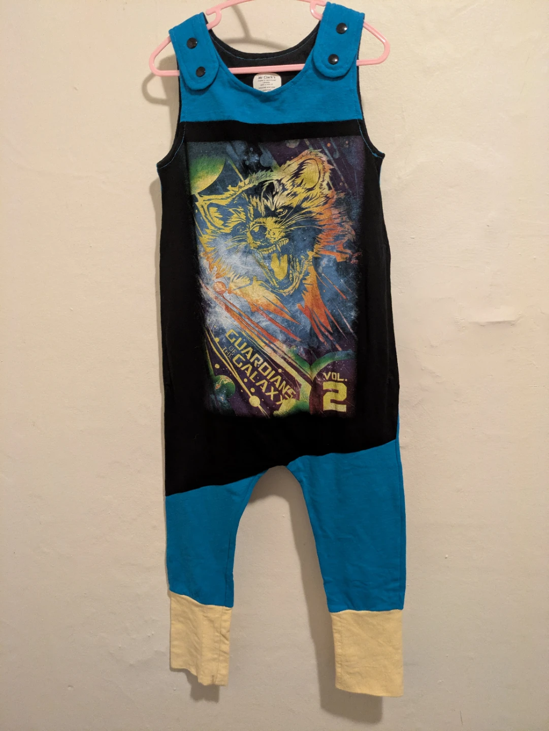 One of a Kind Guardians of the Galaxy Rocket Raccoon Romper - photo 3