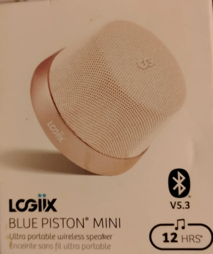 Logiix Blue Piston Mini Ultra Speaker