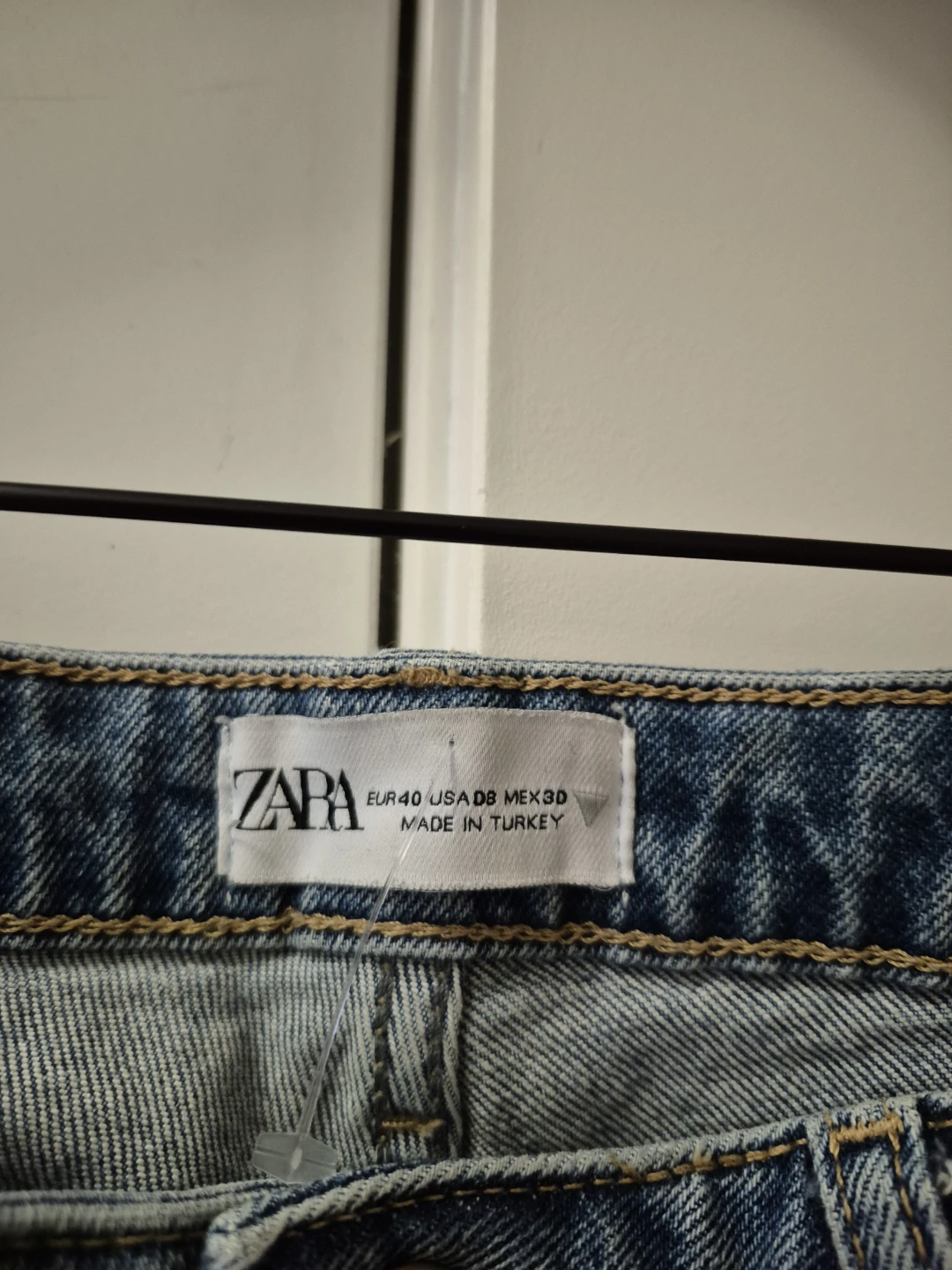 ZARA Women Blue Denim Jeans Size 8. - photo 2