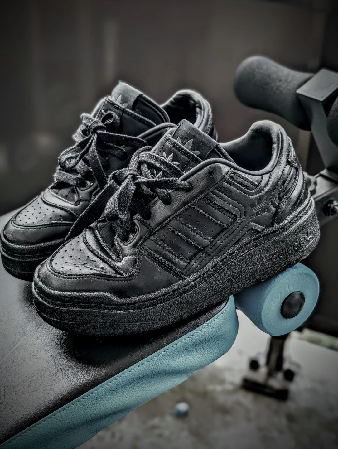 Adidas Forum XLG  Black Sneakers