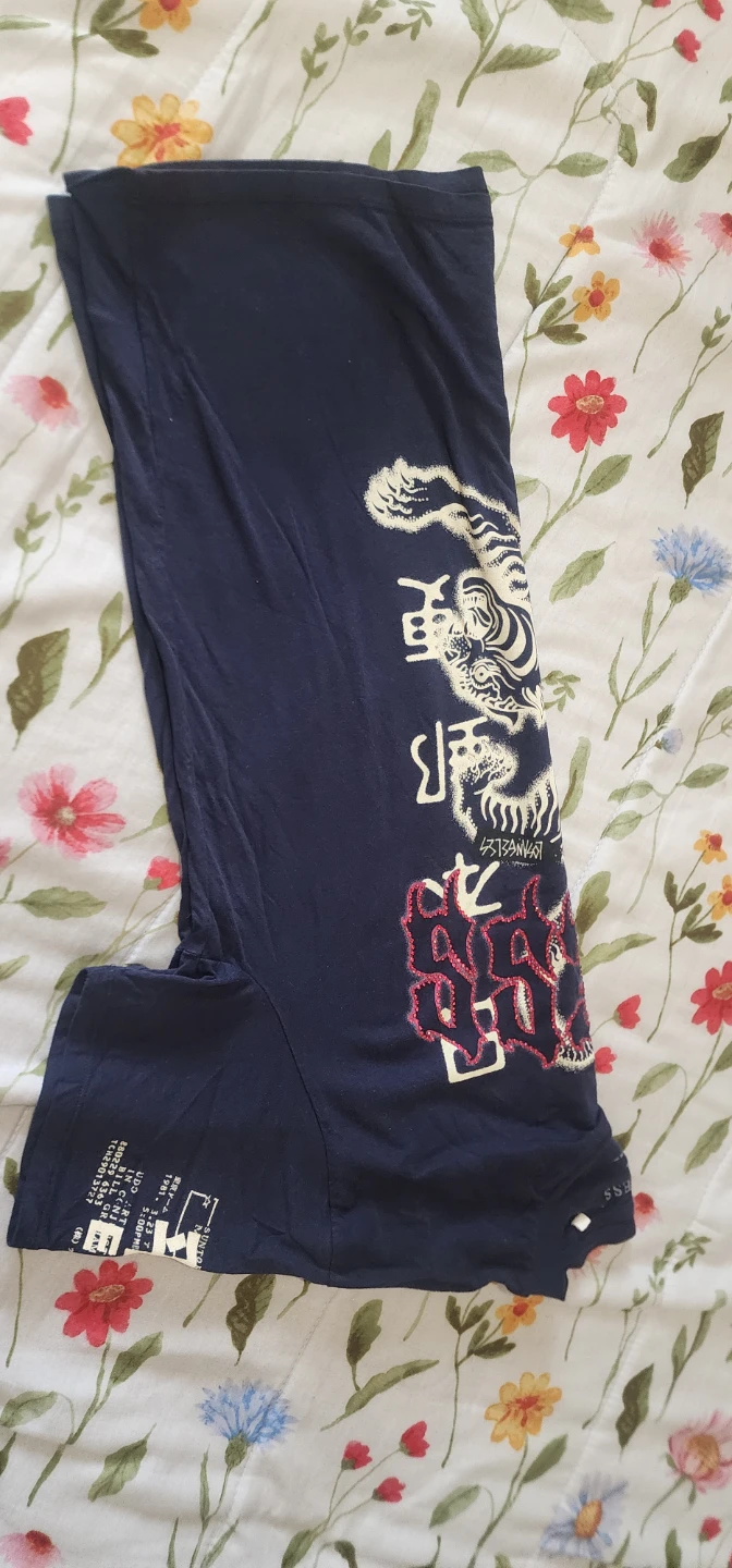 Guess Men's T-Shirt - Navy Blue, Size L - photo 4