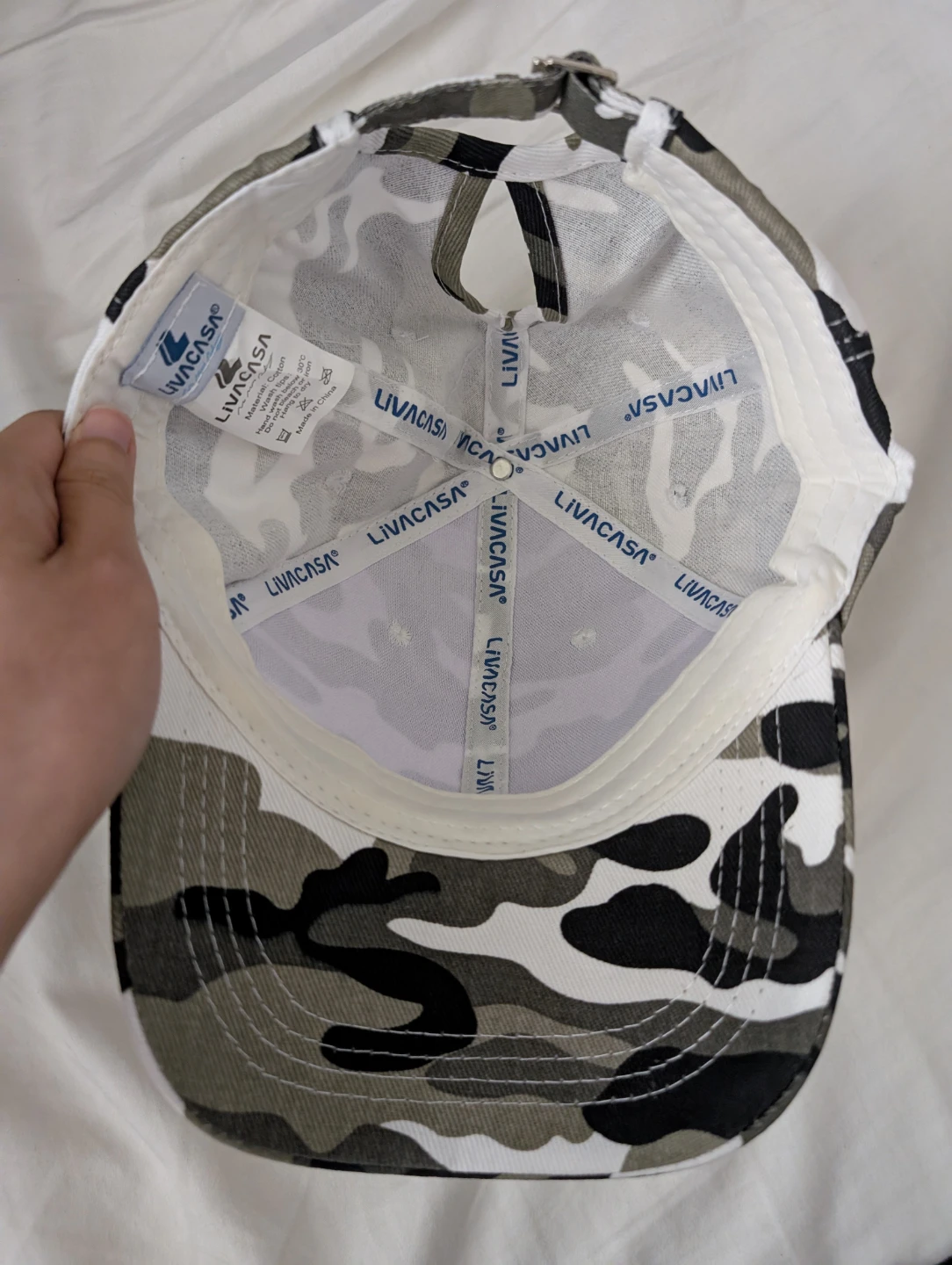 Brand New Livacasa Camouflage Adjustable Baseball Cap Hat - photo 3