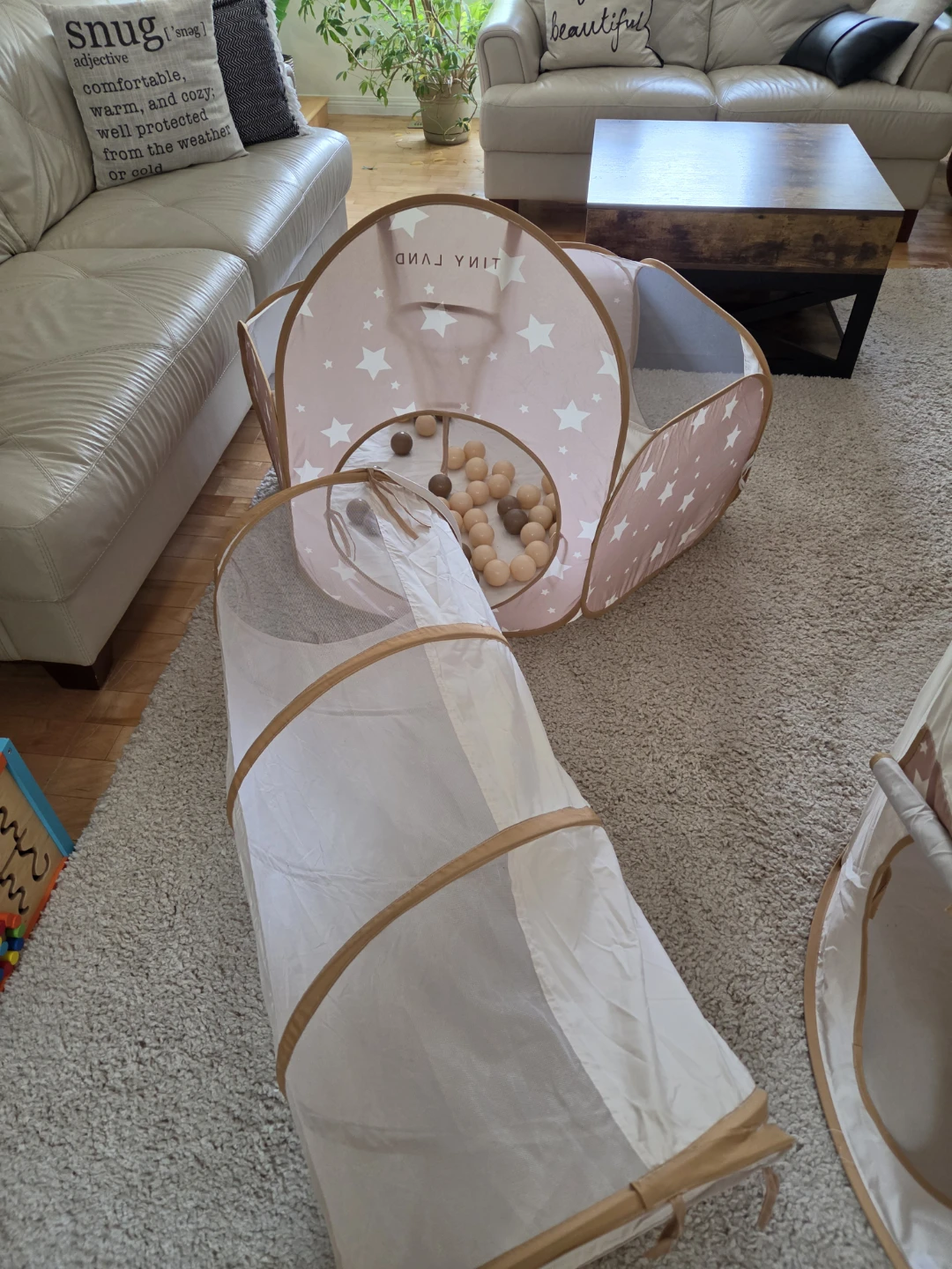 Kids Play Tent with Tunnel and Ball Pit - photo 2