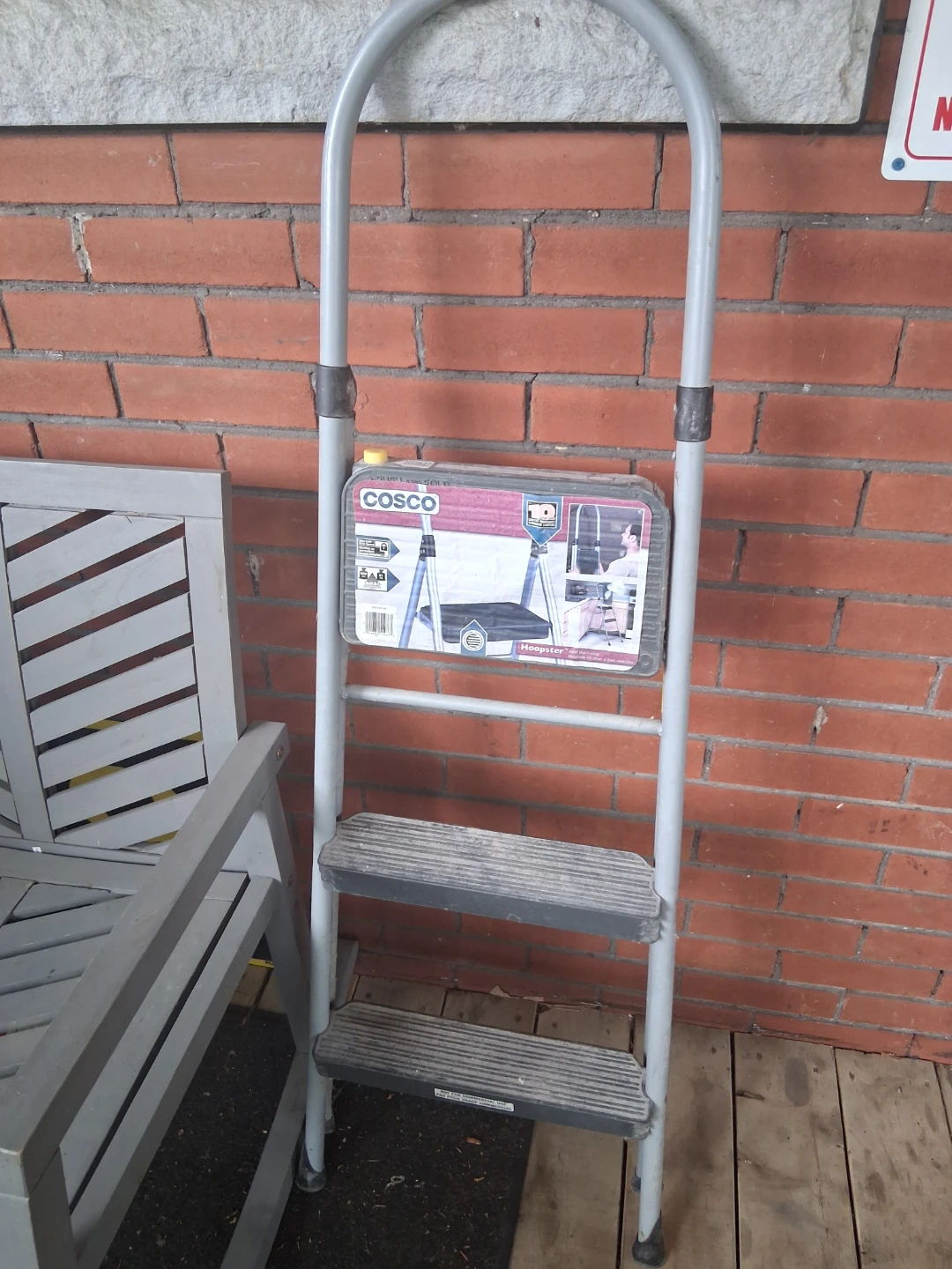 COSCO Hoopster 3-Step Ladder