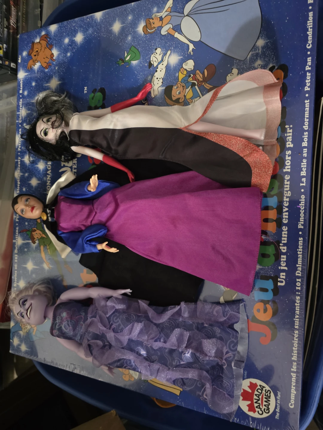 Disney Villains Dolls - Ursula, Evil Queen, Cruella De Vil