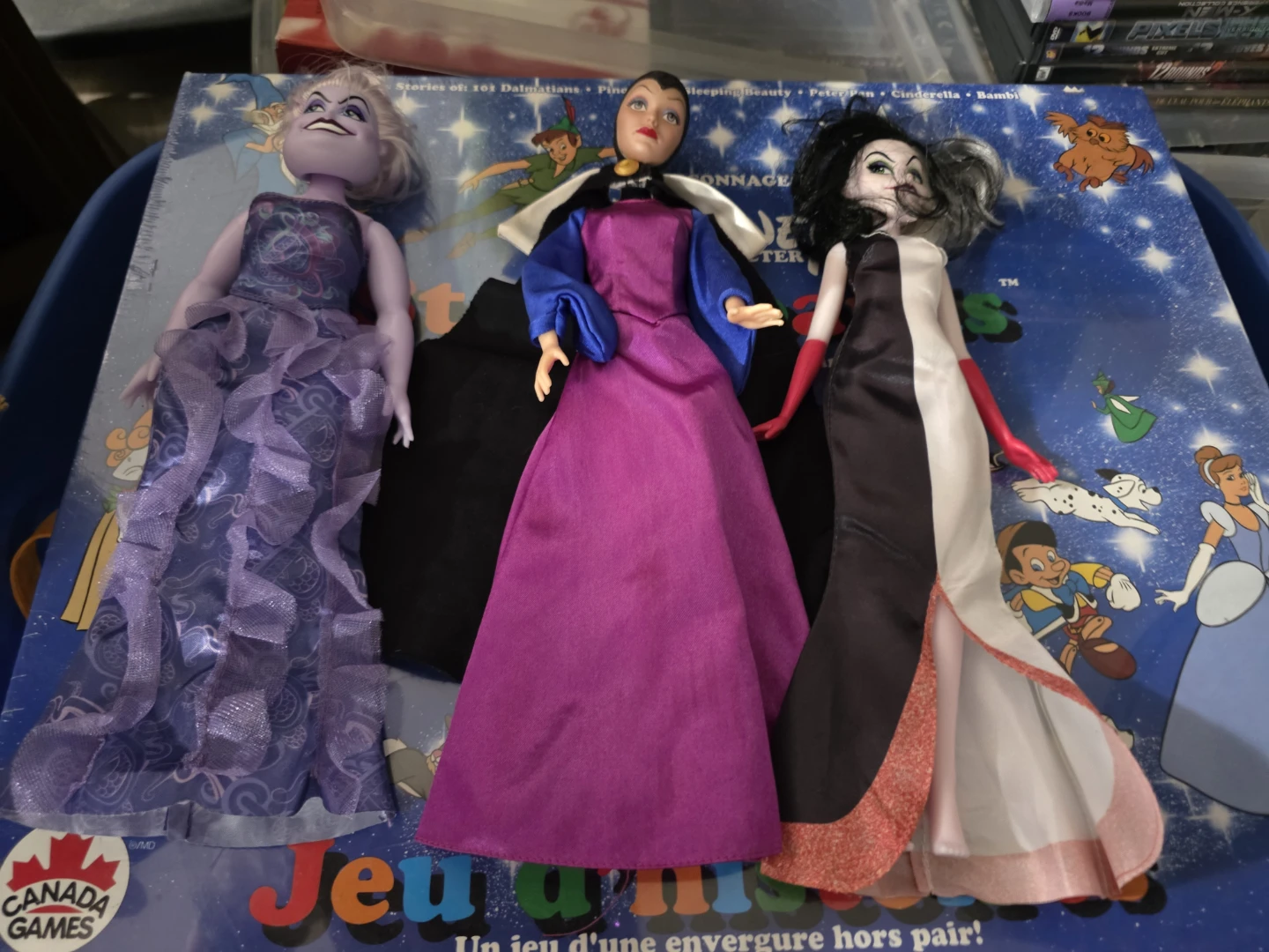 Disney Villains Dolls - Ursula, Evil Queen, Cruella De Vil - photo 2
