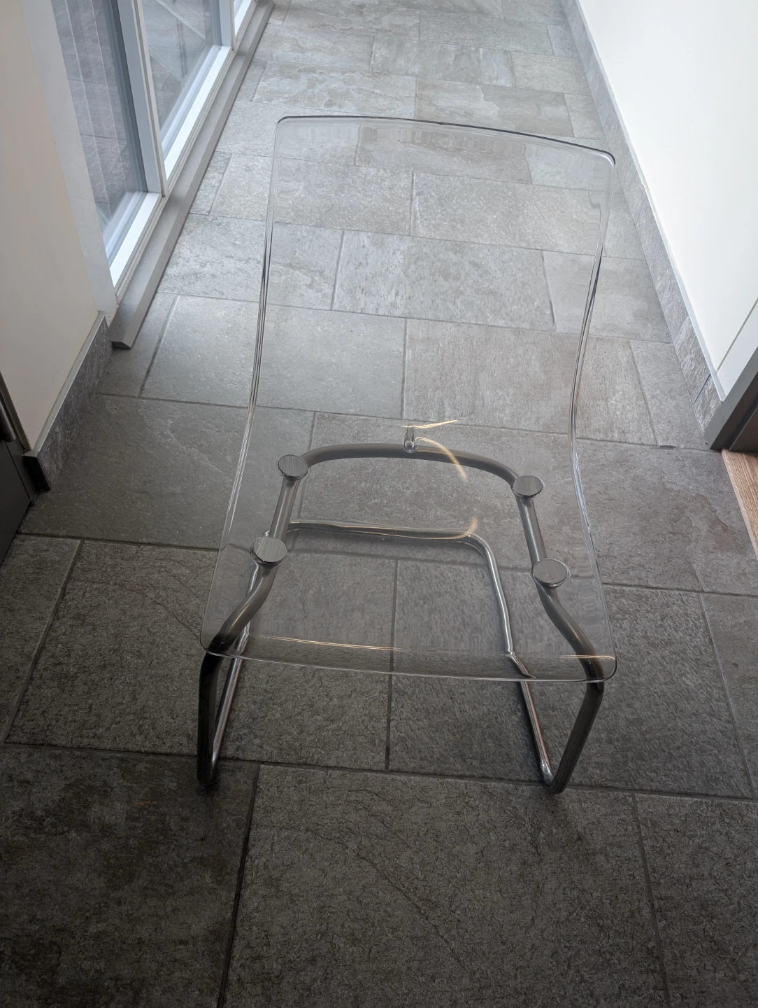 Ikea Clear Acrylic Ghost Chair