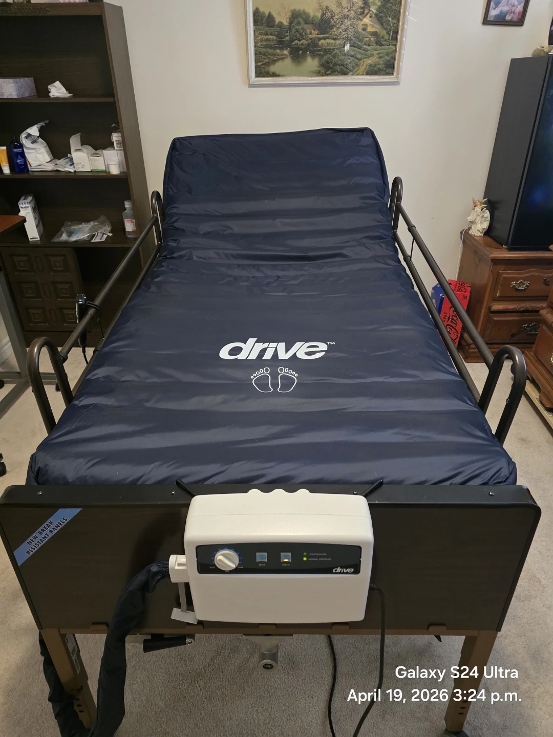 Medline MedLite Full Electric Bed Package