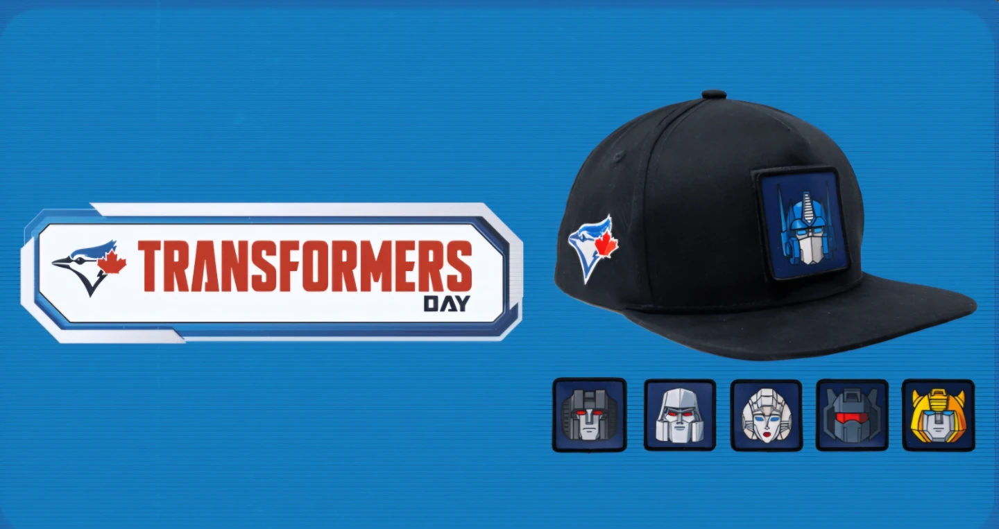 Blue Jays Transformers Hat
