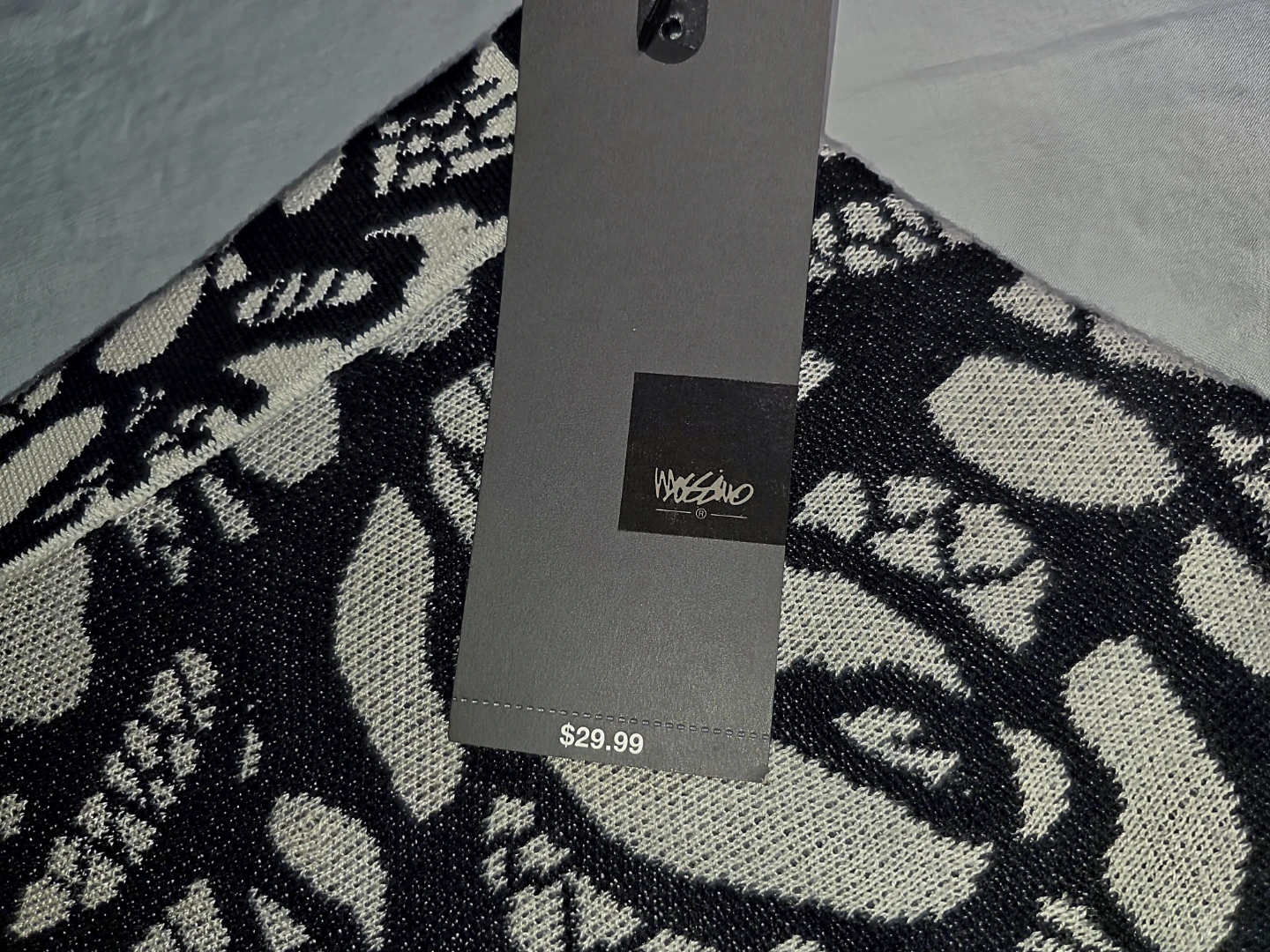 Mossimo Black & White Patterned Skirt - XL - photo 4