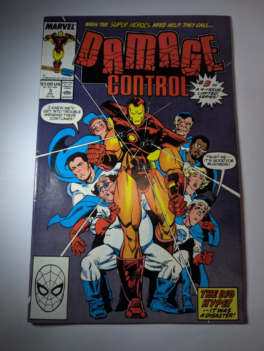 Marvel Damage Control Comic Lot (Issues #1-4) - photo 3