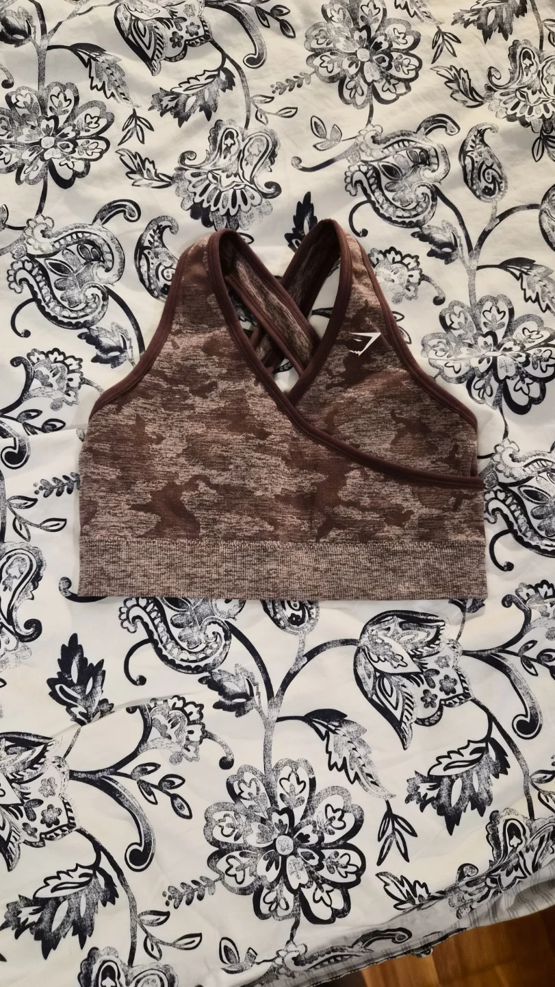Gymshark Camo Sports Bra