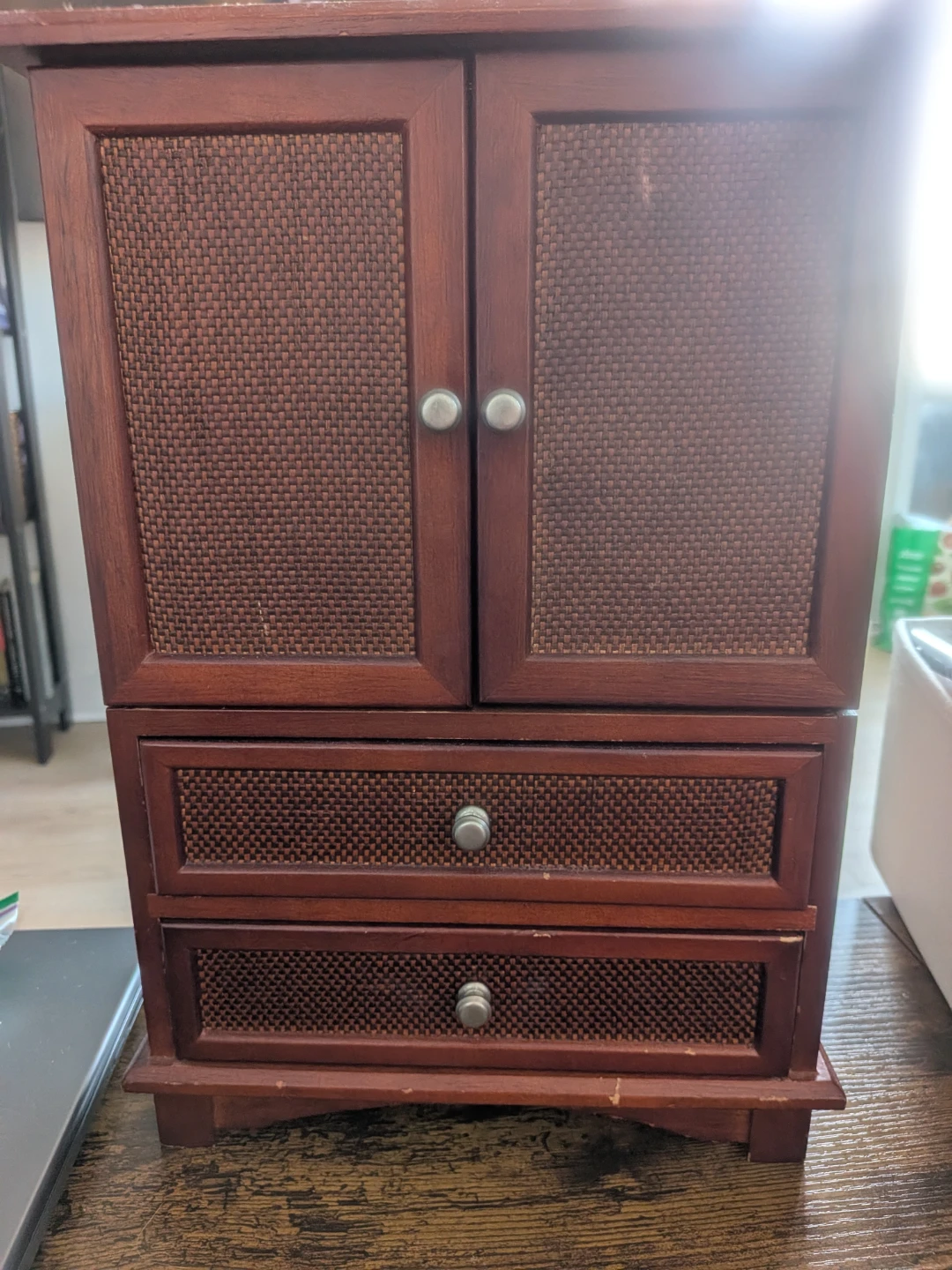 Wooden Jewelry Box Organizer
