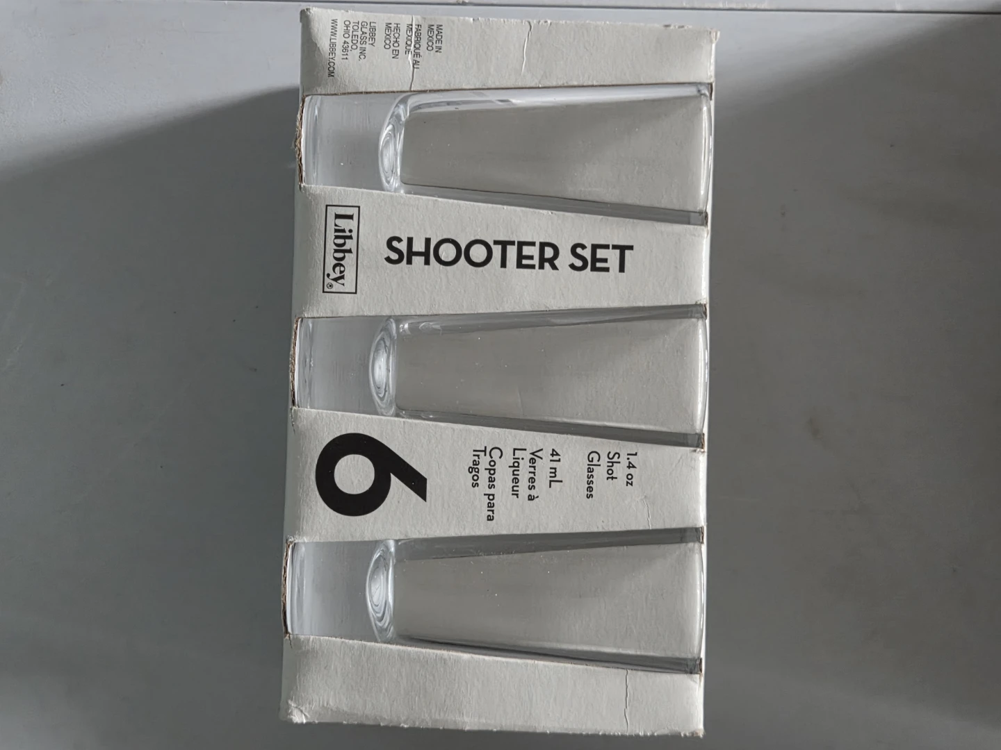 Libbey Shooter Glasses Set (6)