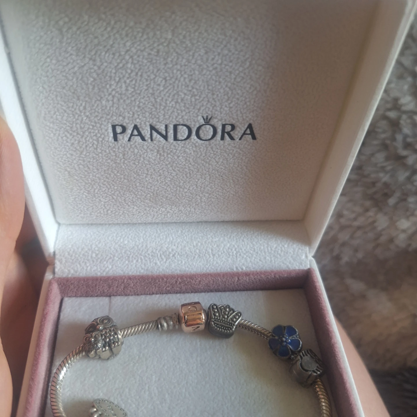 Pandora Charm Bracelet with Multiple Charms - photo 5