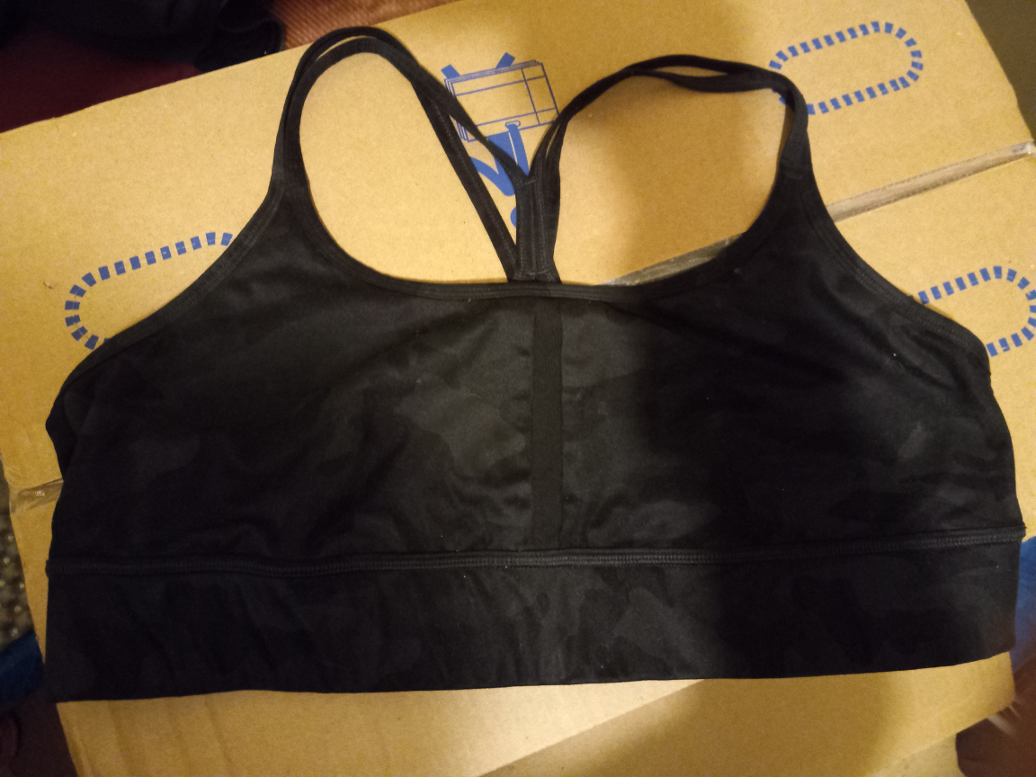 Black Sports Bra