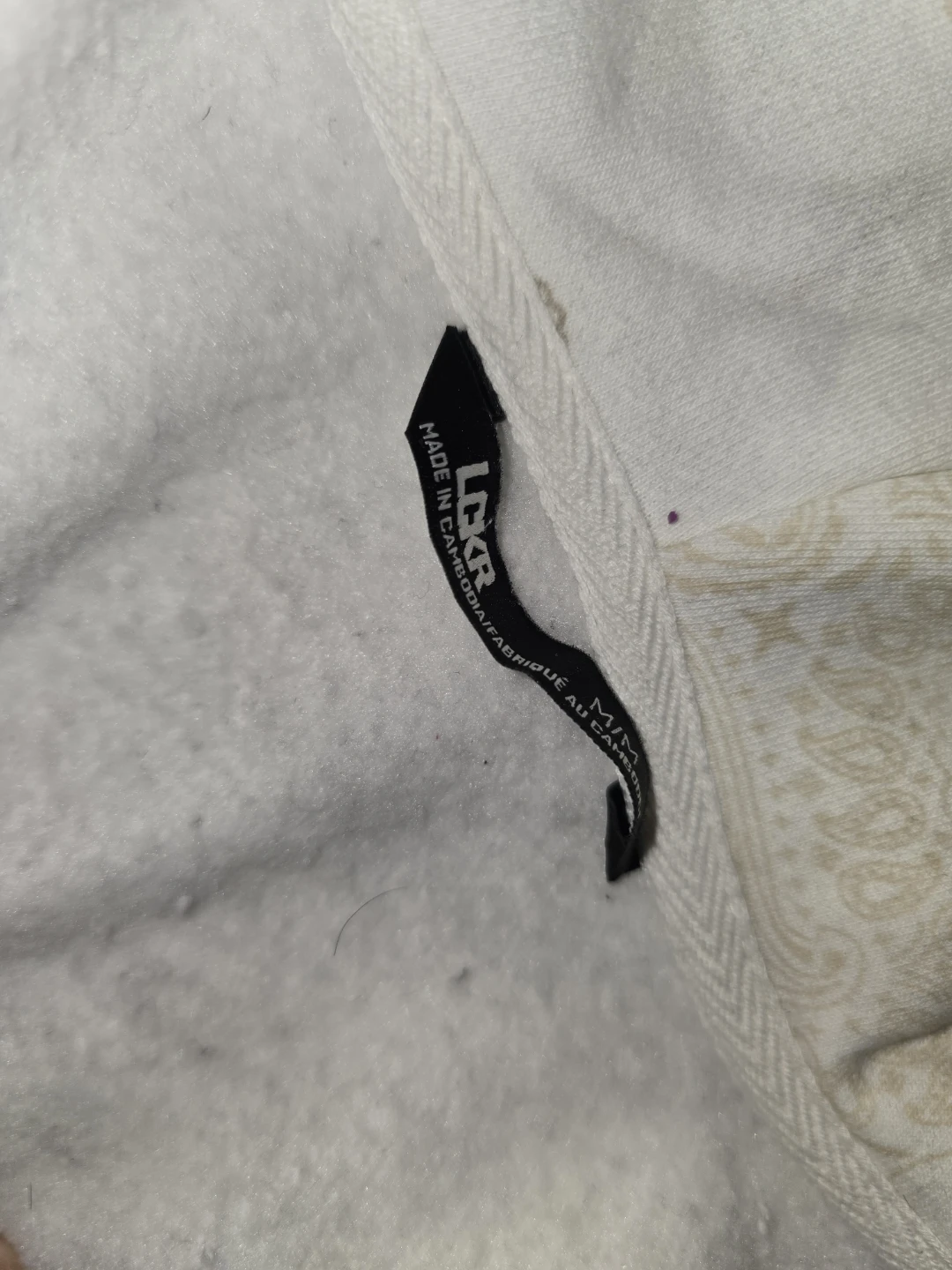 LCKR White Bandana Print Zip-Up Hoodie - photo 3