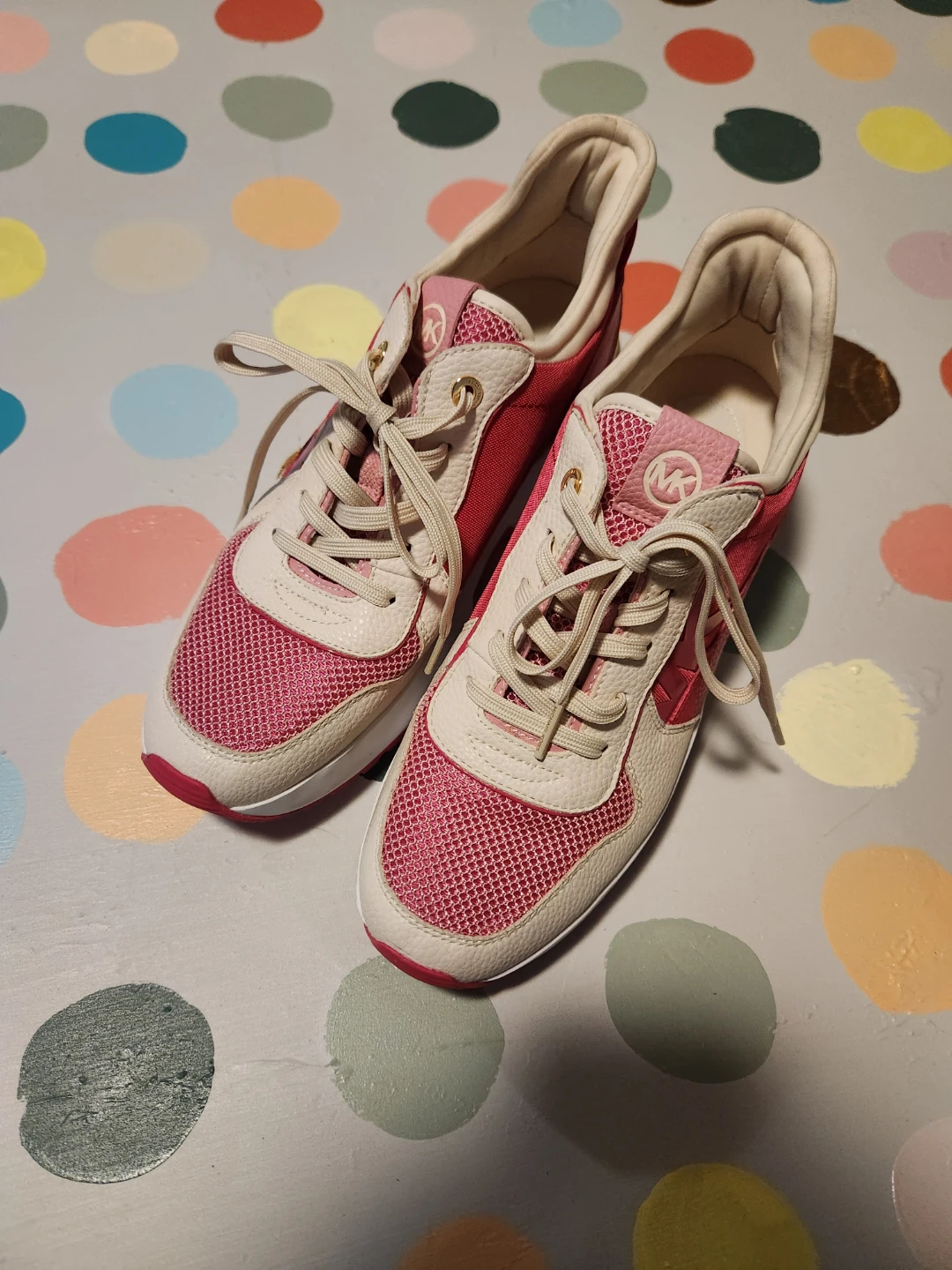 Mk platform shoes size 9.5 brand new - photo 3