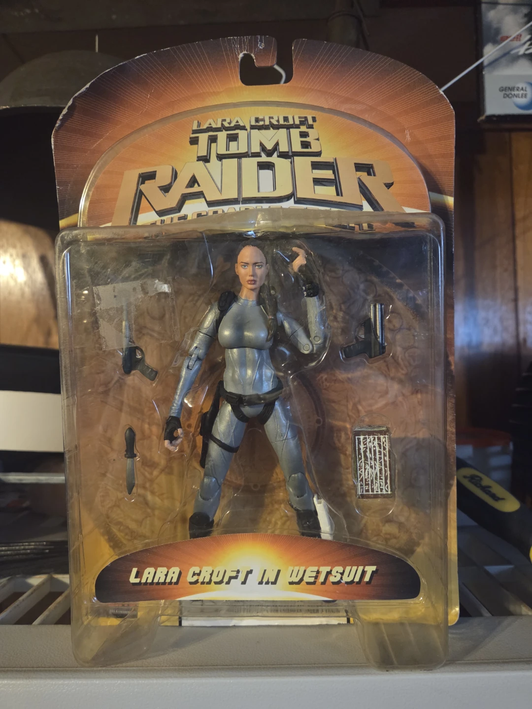 Lara Croft Tomb Raider Action Figure in Wetsuit
