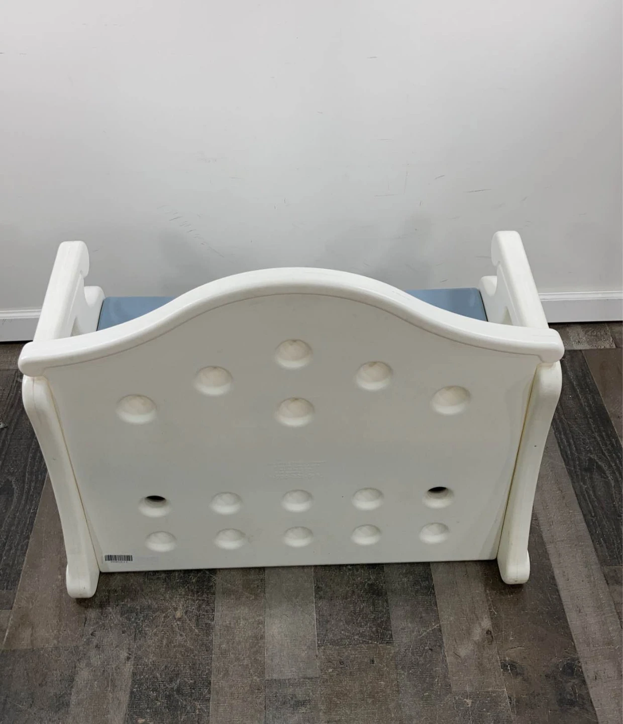 Little Tikes Toy Storage Bench Seat Blue/White - photo 4