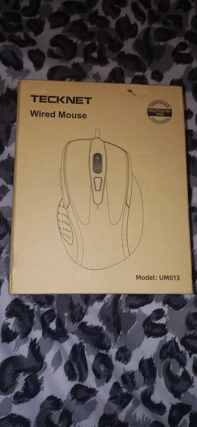 TECKNET Wired Mouse UM013