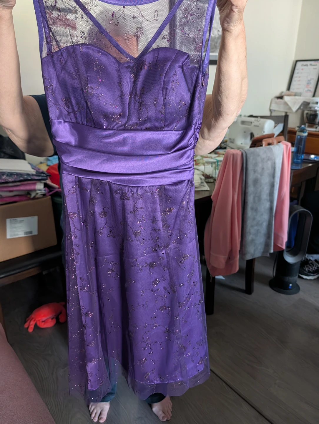 Purple Sparkle Dress