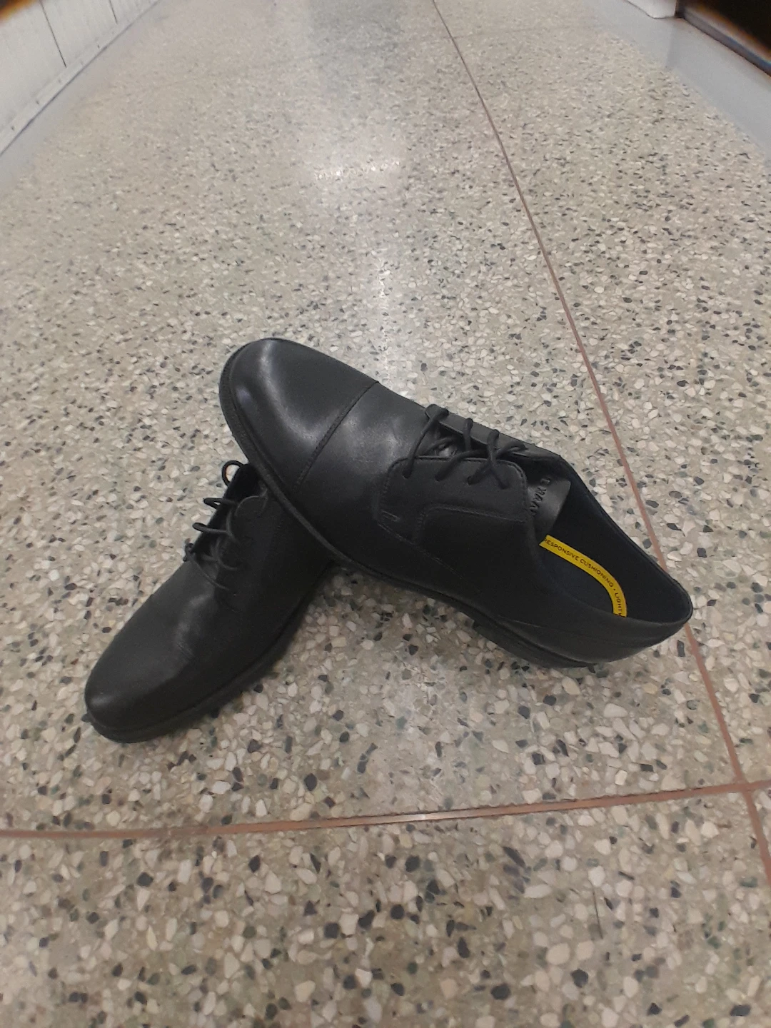 Cole Haan Black Leather Cap Toe Oxford Shoes Men's Size 10 - photo 2