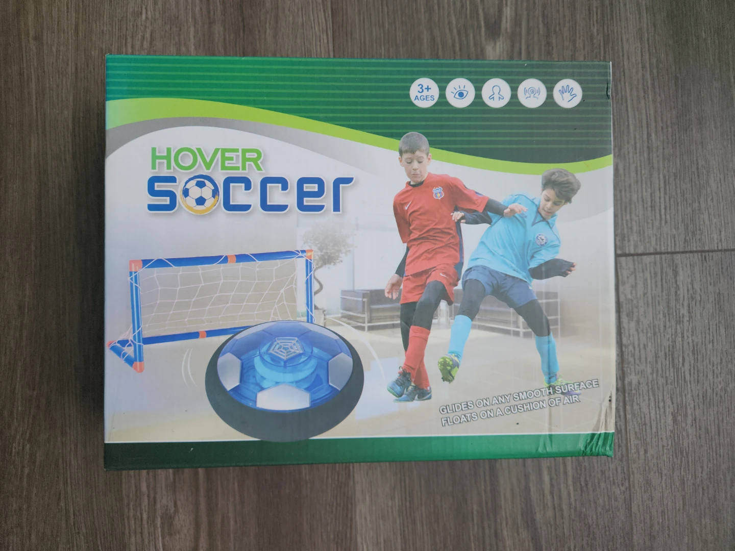 Hover Soccer Game with Goals