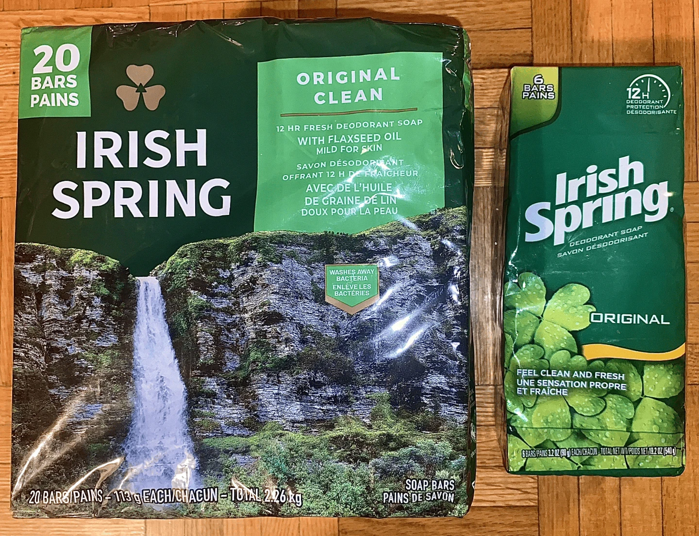 Irish Spring Original Bar Soap Mega Bundle - 26 Bars Total (NEW)