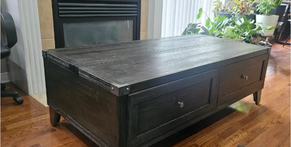 Lift-Top Coffee Table with Storage