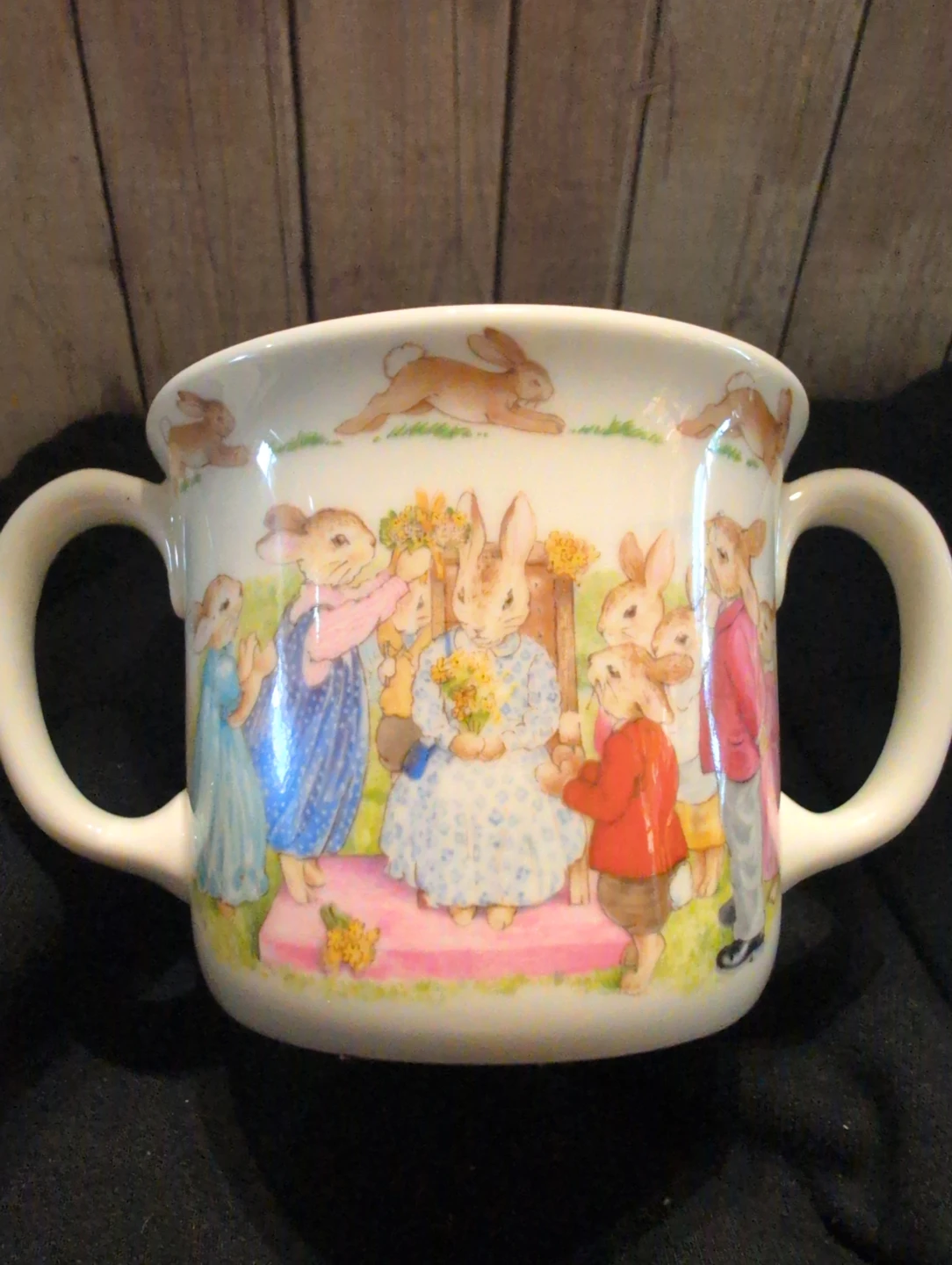 Bunnykins "Family Gathering" Bowl and Cup Set - photo 4