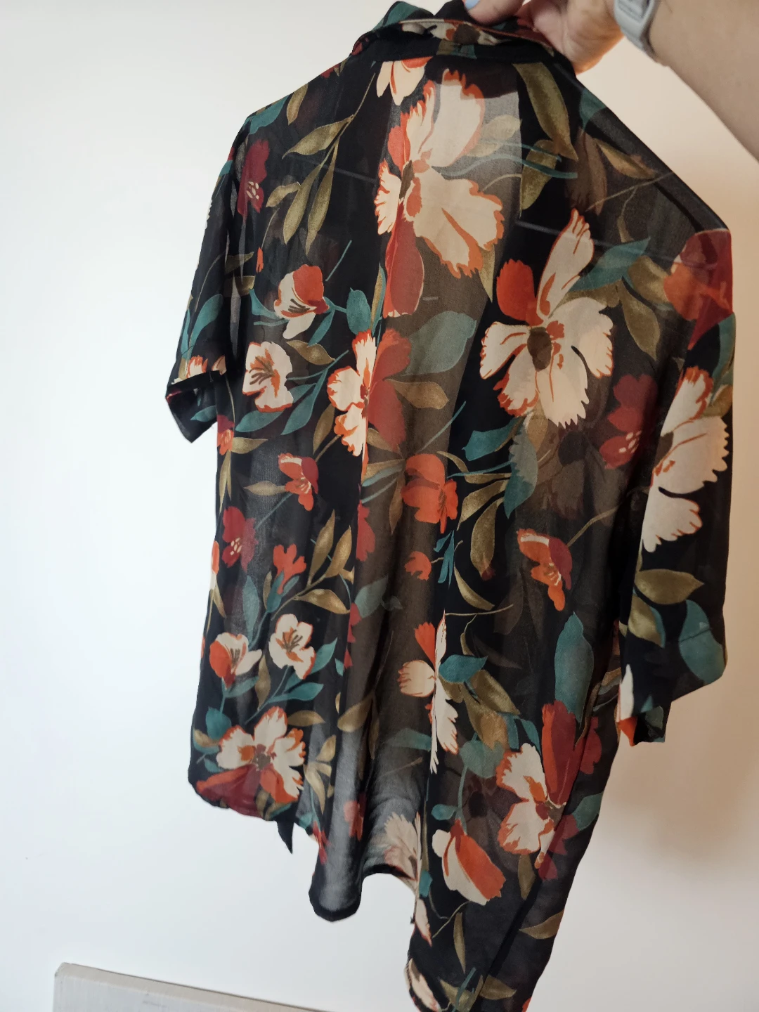Sheer Button-Up Shirt 2 - photo 2