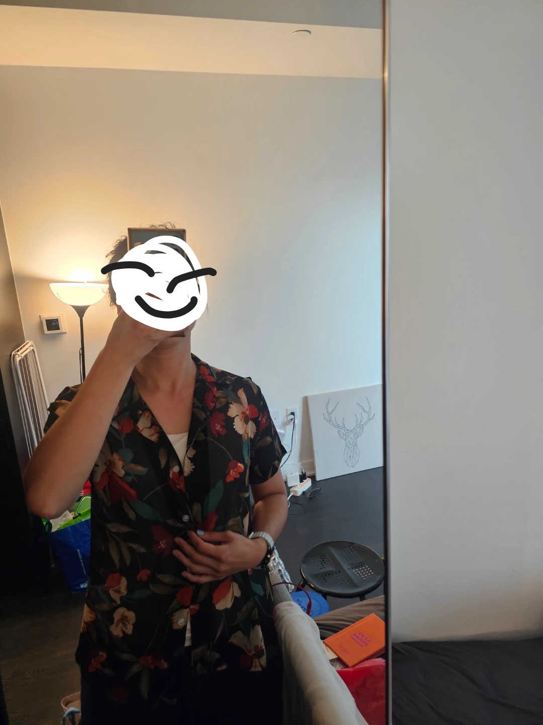 Sheer Button-Up Shirt 2 - photo 4