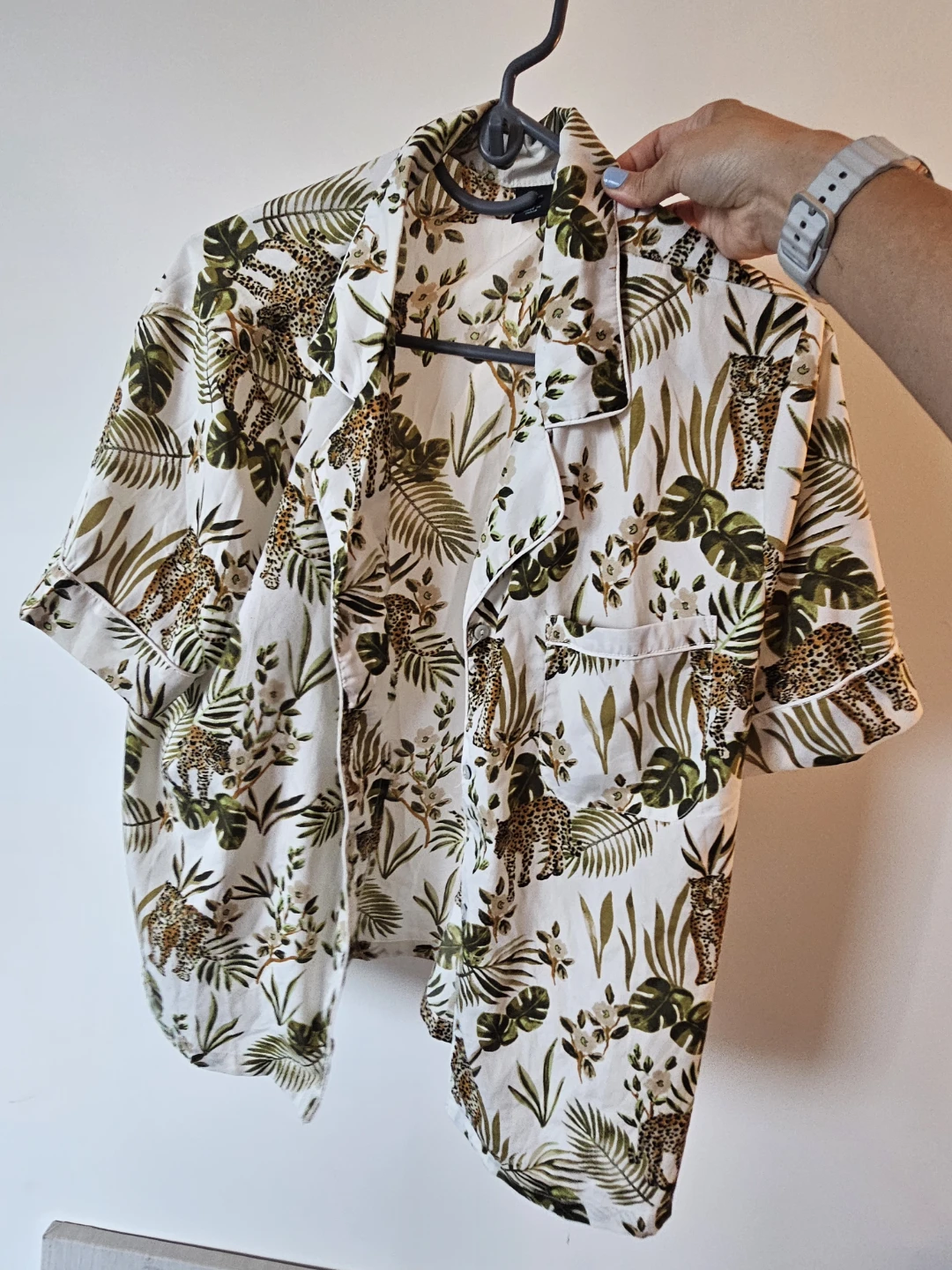 Sheer Button-Up Shirt 2 - photo 5