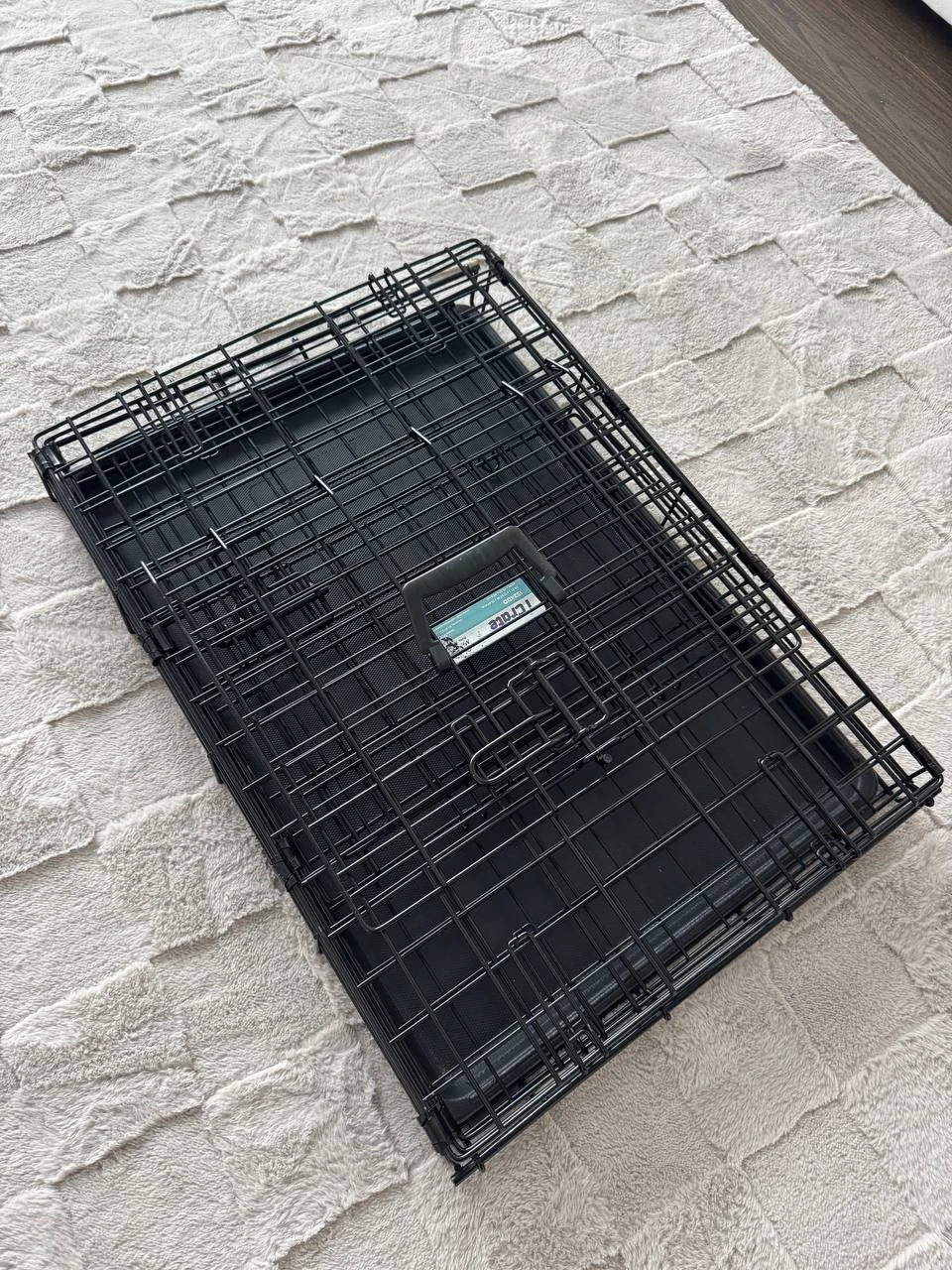 Metal dog crate (60L x 43W x 49H) - photo 5