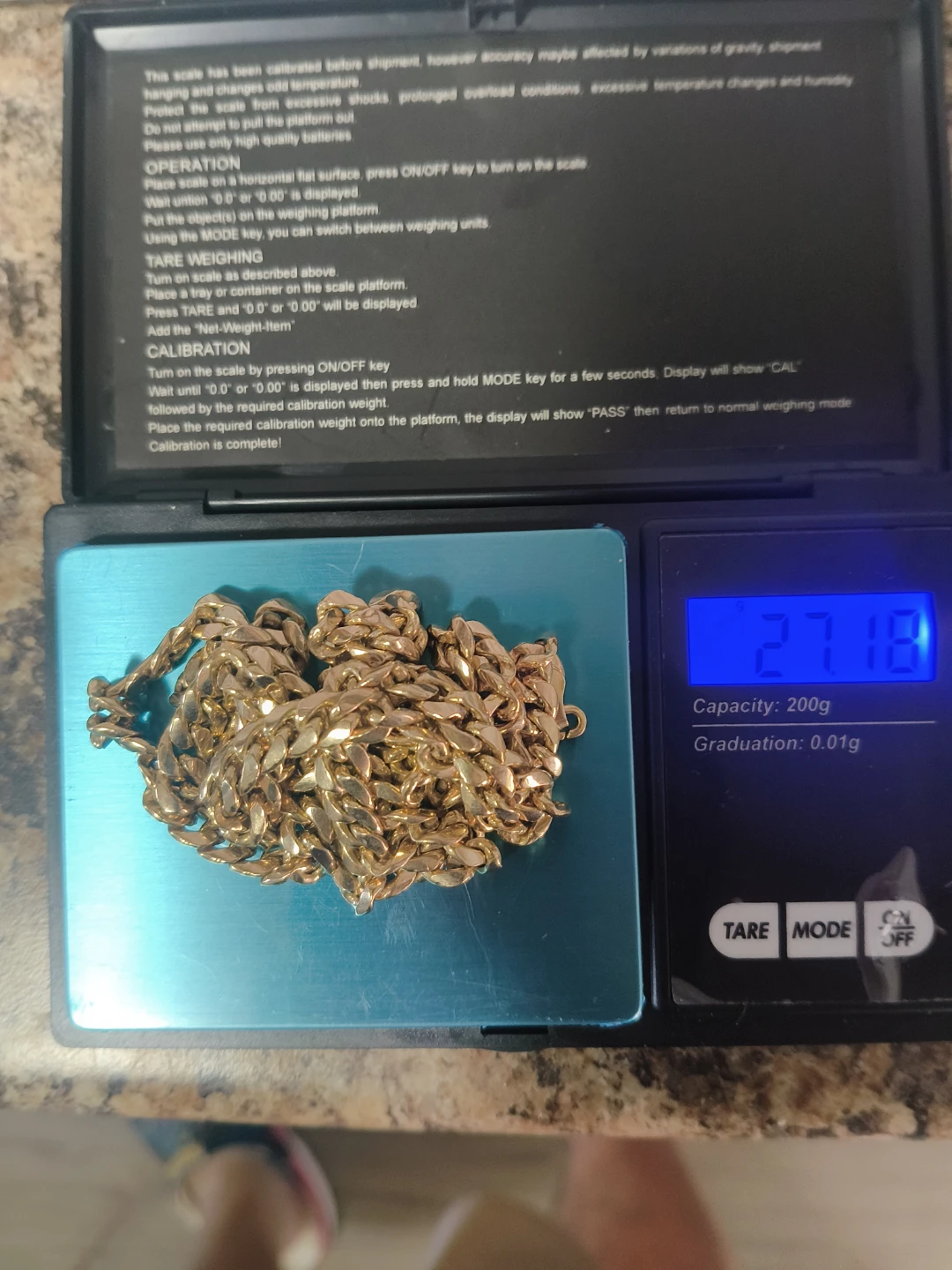 10k CUBAN chain with JUMBO Toronto Pendant - photo 2