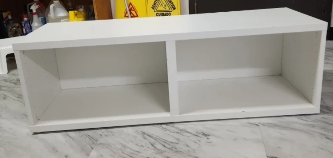White Shelf Unit - photo 2