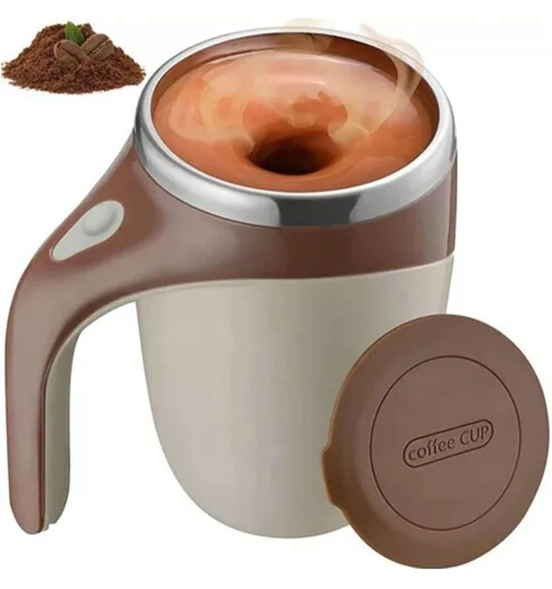 Automatic Magnetic Self-Stirring Coffee Mug - 400ml - photo 2