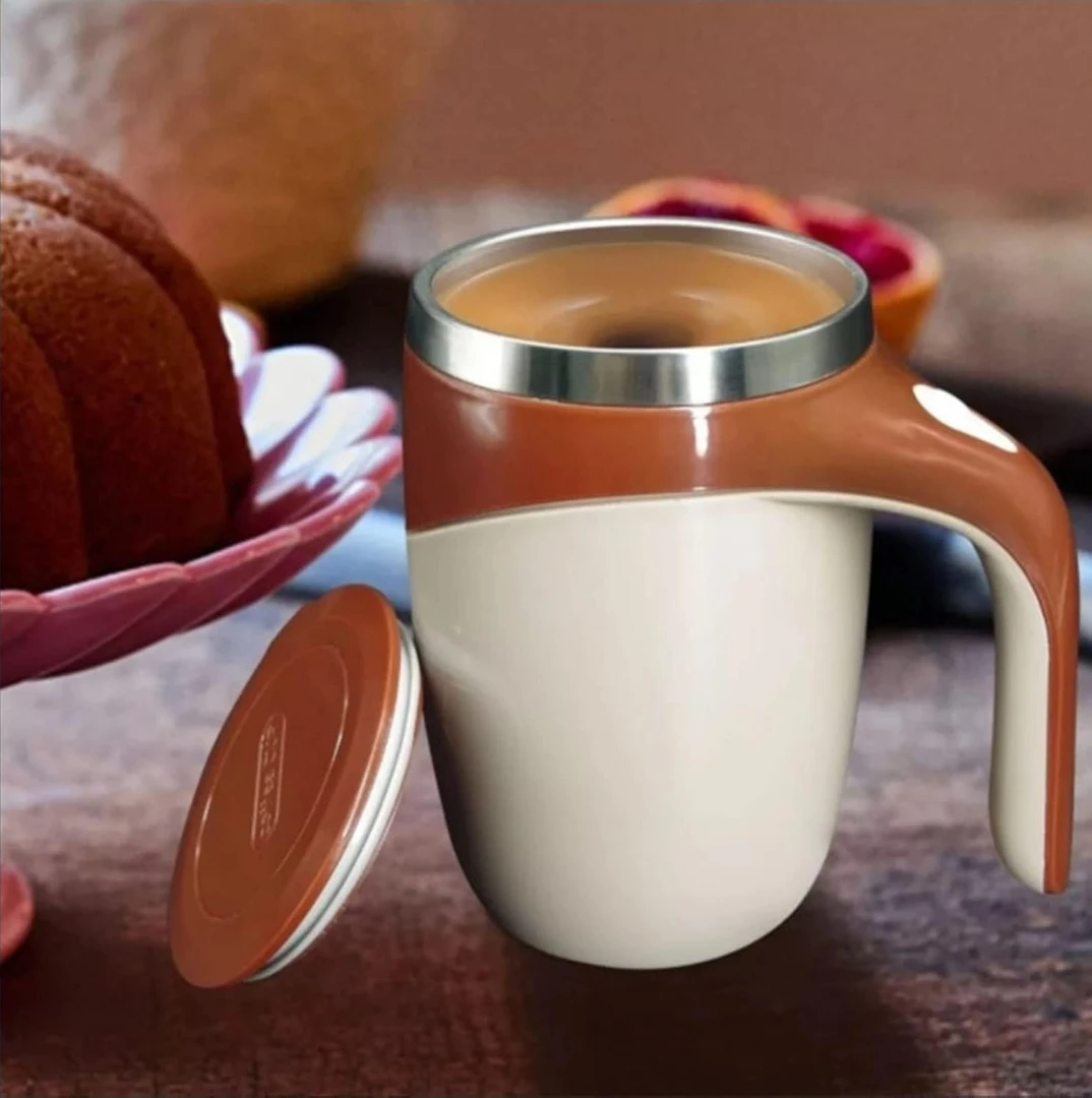 Automatic Magnetic Self-Stirring Coffee Mug - 400ml - photo 4