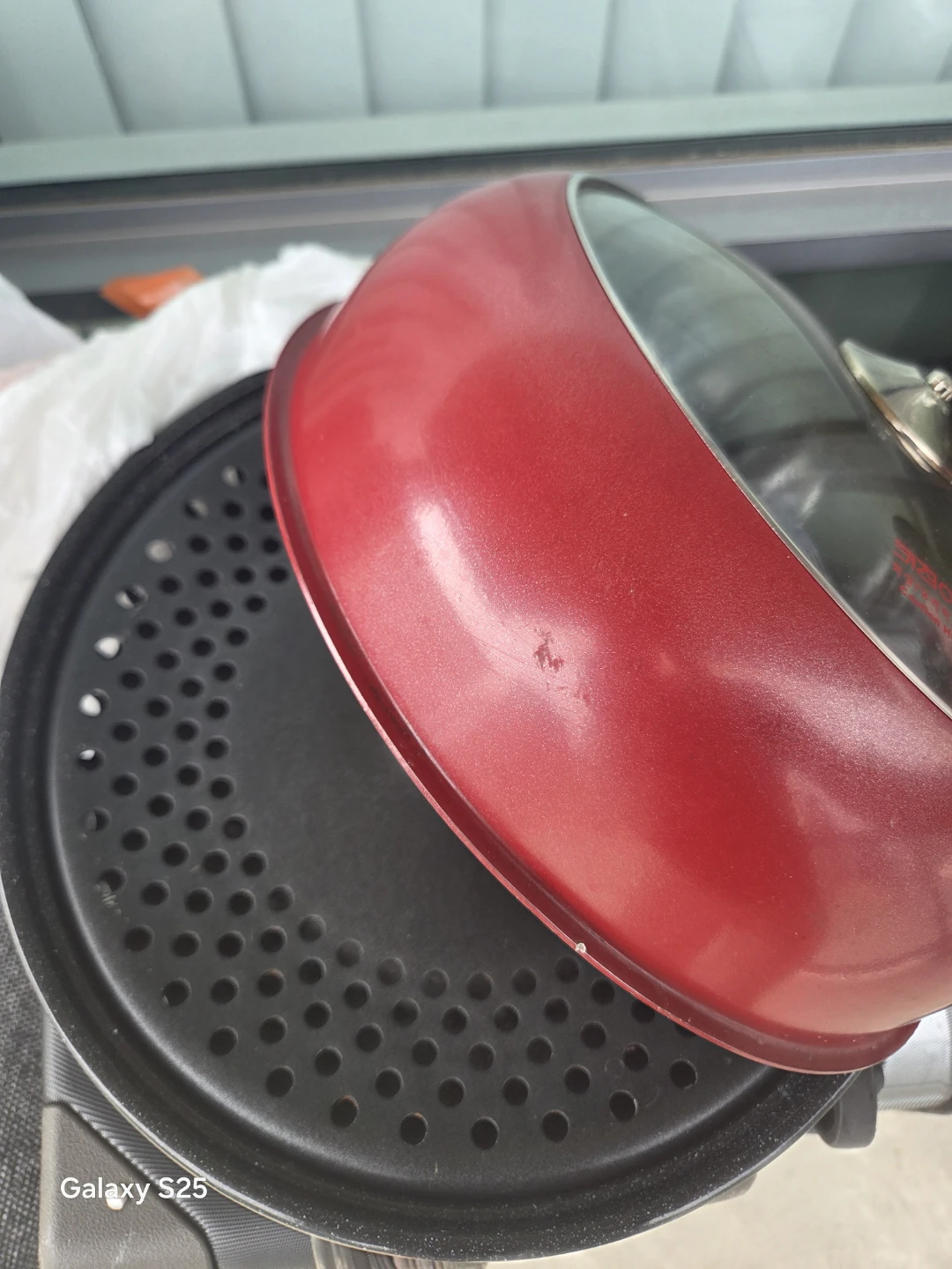 Red Multi-Pan with Glass Lid - photo 3
