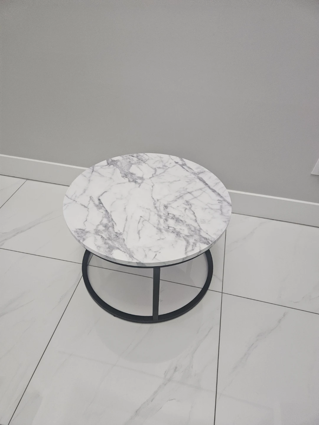 Marble Top Side Table