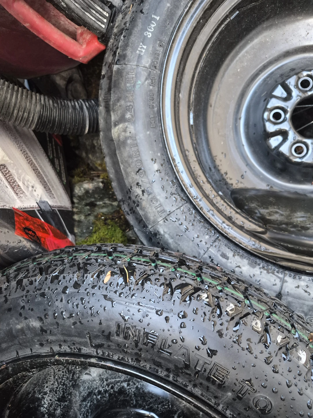 T135/90r17/ 94m spare tire