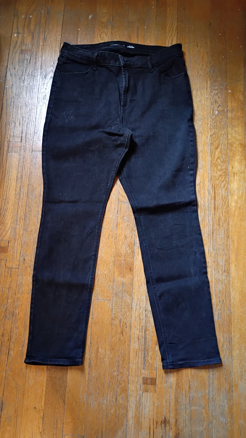 Old Navy High-Rise Straight Jeans Size W 14